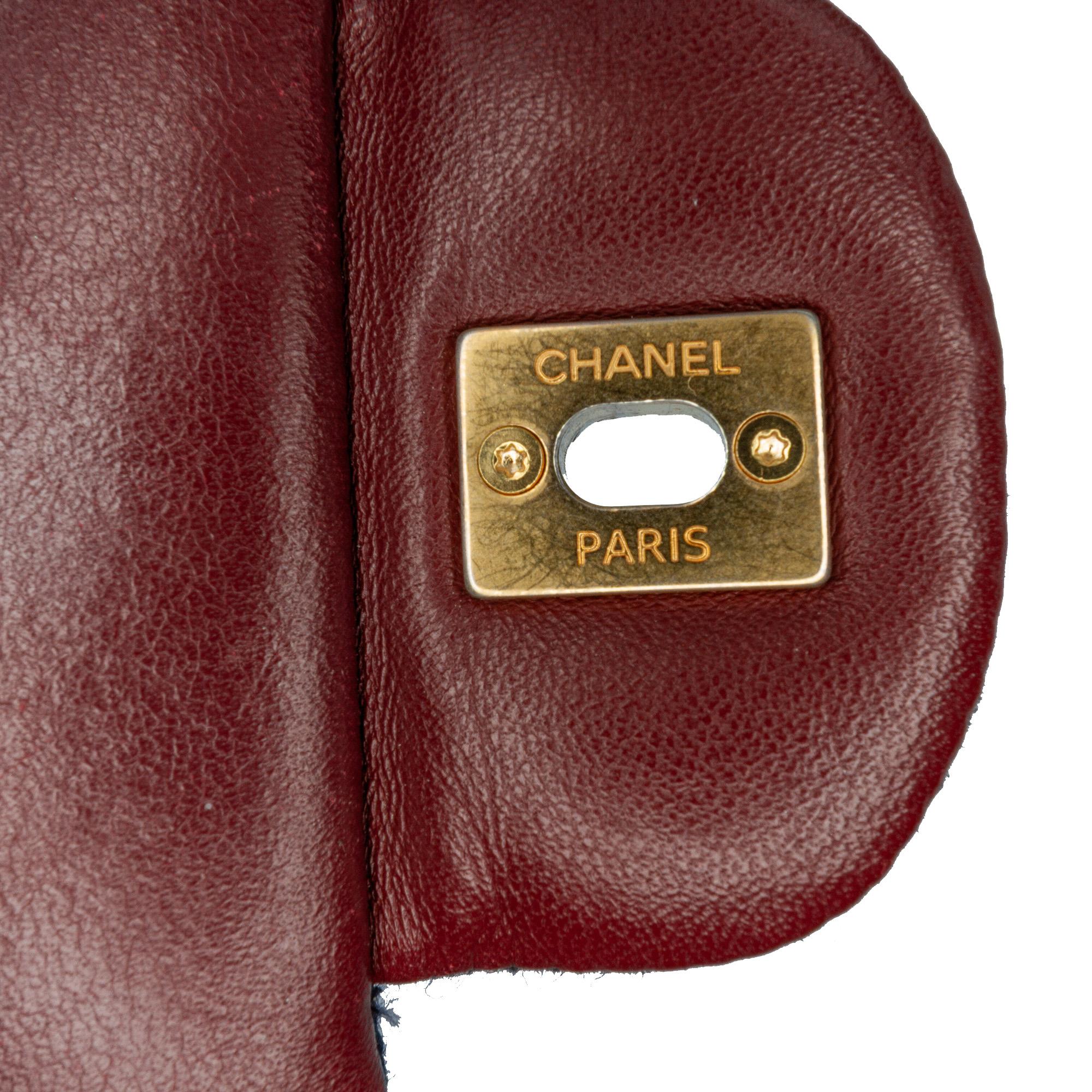 Chanel Mini Rectangular Classic Jersey Sailor Single Flap