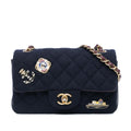 Chanel Mini Rectangular Classic Jersey Sailor Single Flap
