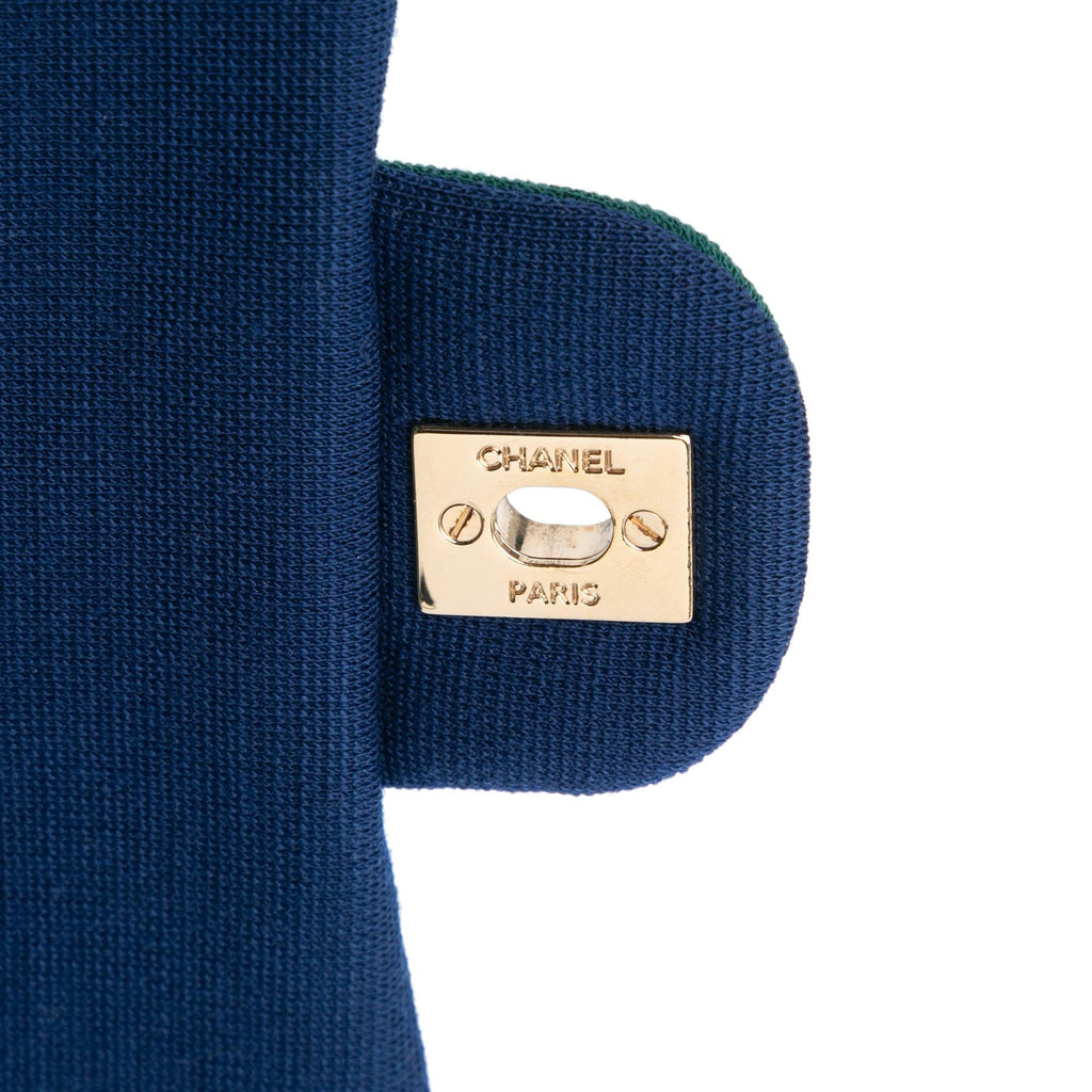 Chanel Mini Rectangular Classic Jersey Single Flap (SHG-M57Mcm)