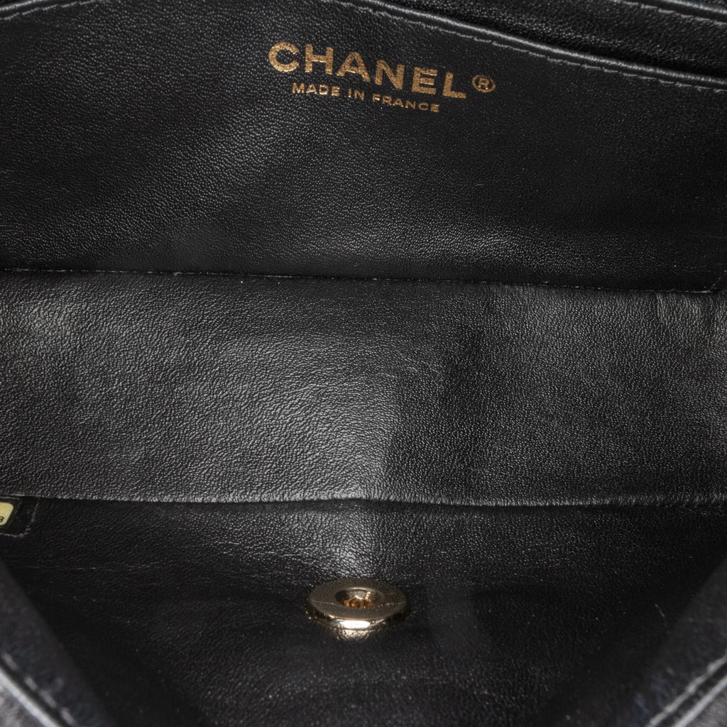 Chanel Mini Rectangular Classic Jersey Single Flap