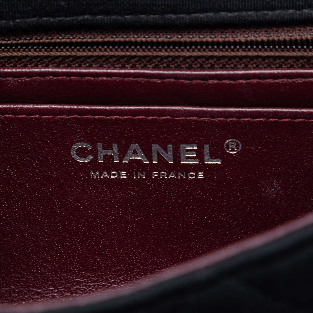 Chanel Mini Rectangular Classic Jersey Single Flap