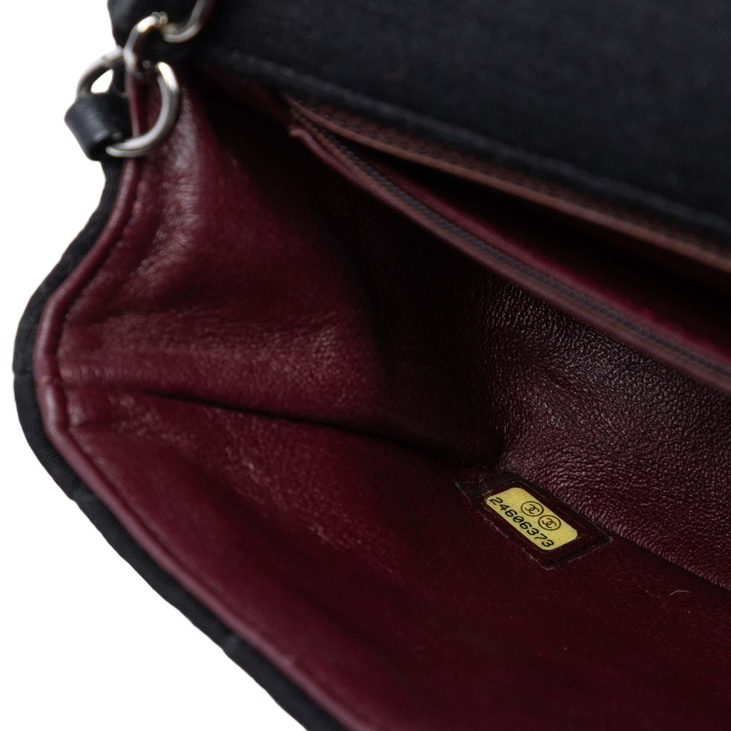 Chanel Mini Rectangular Classic Jersey Single Flap