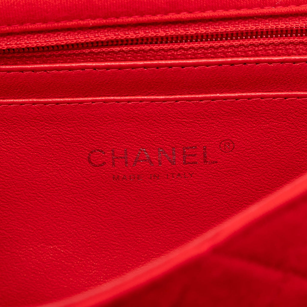 Chanel Mini Rectangular Classic Jersey Single Flap