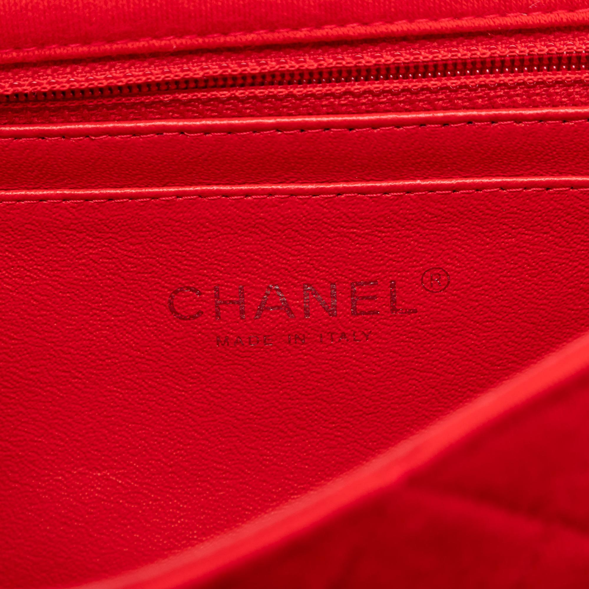 Chanel Mini Rectangular Classic Jersey Single Flap