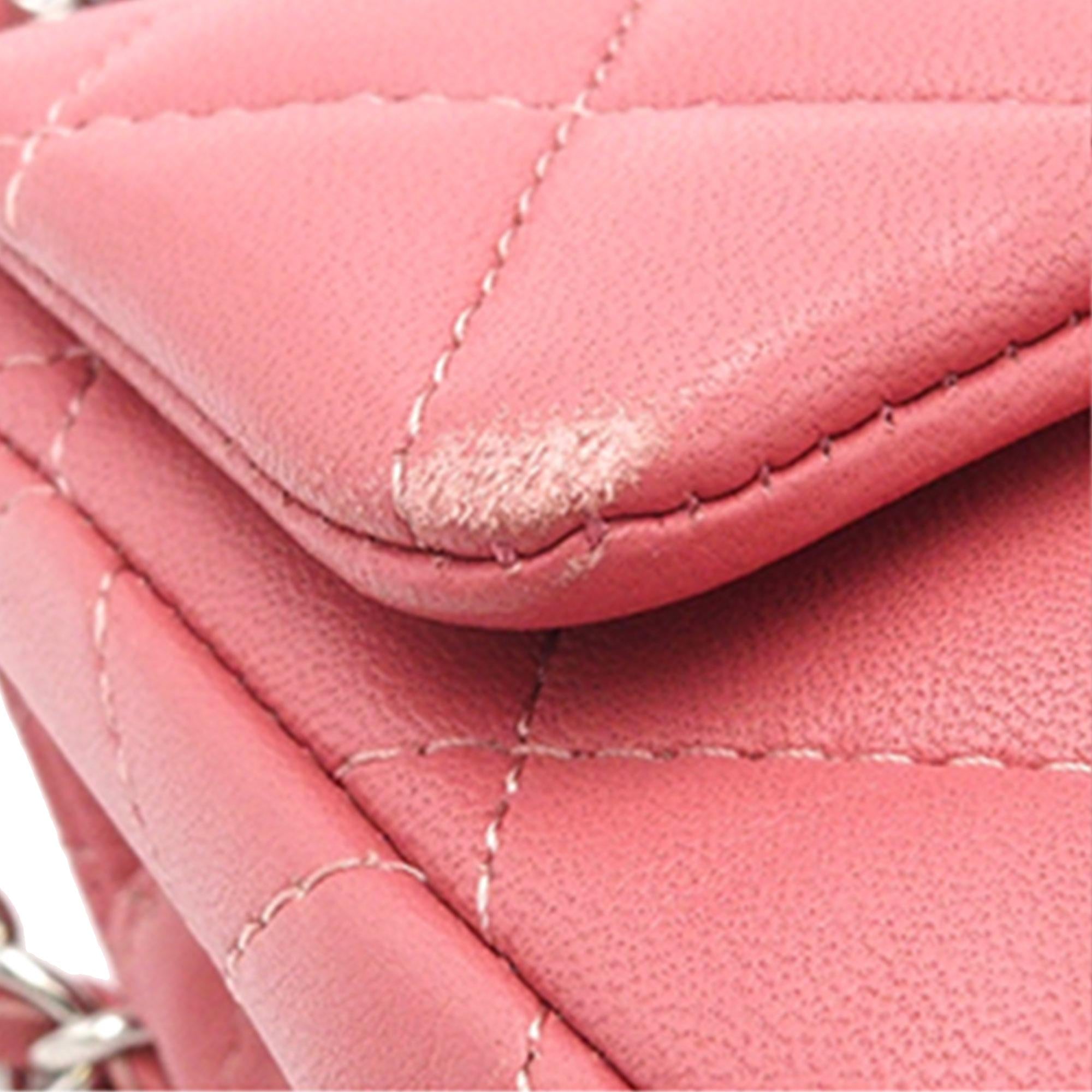 Chanel Mini Rectangular Classic Lambskin Single Flap (SHG-TIx3qD)