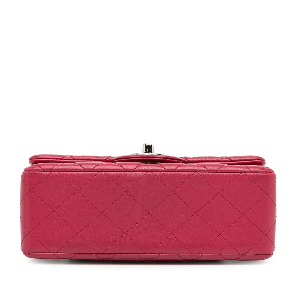 Chanel Mini Rectangular Classic Lambskin Single Flap (SHG-f674v3)