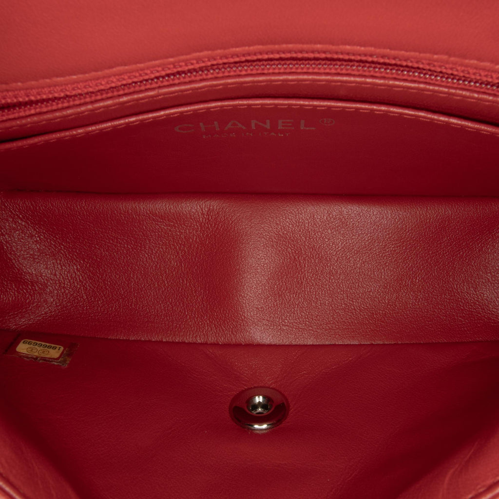 Chanel Mini Rectangular Classic Lambskin Single Flap (SHG-gDFOLY)