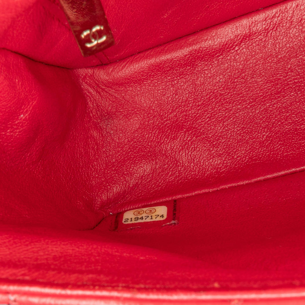 Chanel Mini Rectangular Classic Lambskin Single Flap (SHG-NLXfA6)