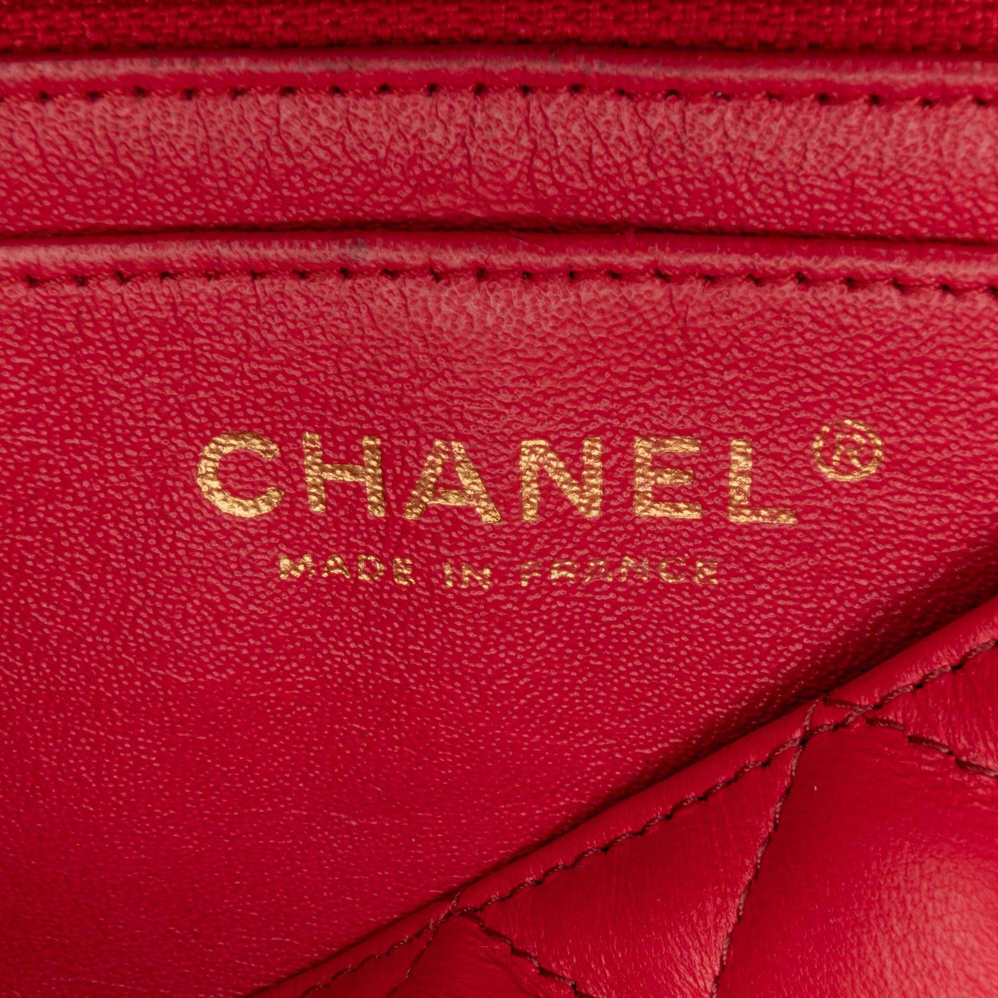 Chanel Mini Rectangular Classic Lambskin Single Flap (SHG-NLXfA6)