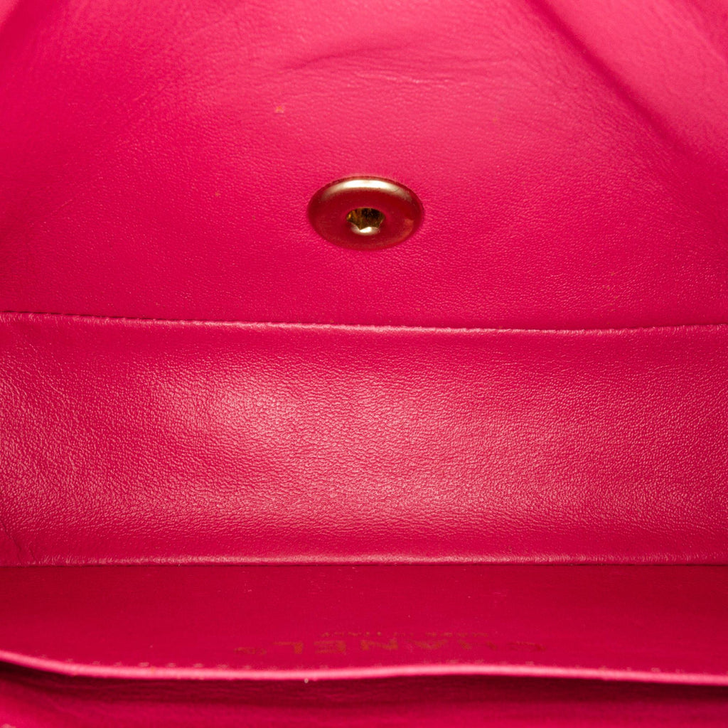 Chanel Mini Rectangular Classic Lambskin Single Flap (SHG-mr1rzU)