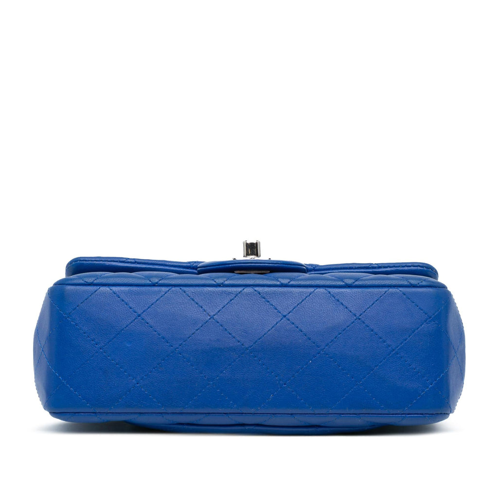 Chanel Mini Rectangular Classic Lambskin Single Flap (SHG-8ox5rx)
