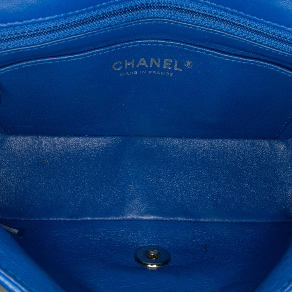 Chanel Mini Rectangular Classic Lambskin Single Flap (SHG-8ox5rx)
