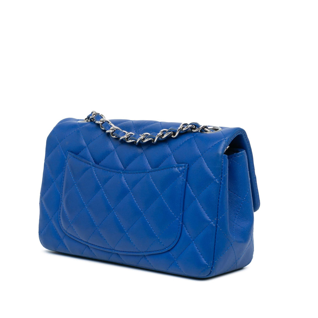 Chanel Mini Rectangular Classic Lambskin Single Flap (SHG-8ox5rx)