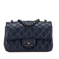 Chanel Mini Rectangular Classic Lambskin Single Flap (SHG-Zxsl77)