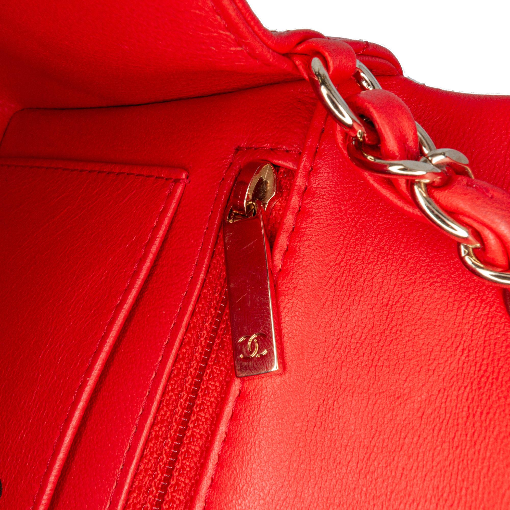 Chanel Mini Rectangular Classic Lambskin Single Flap