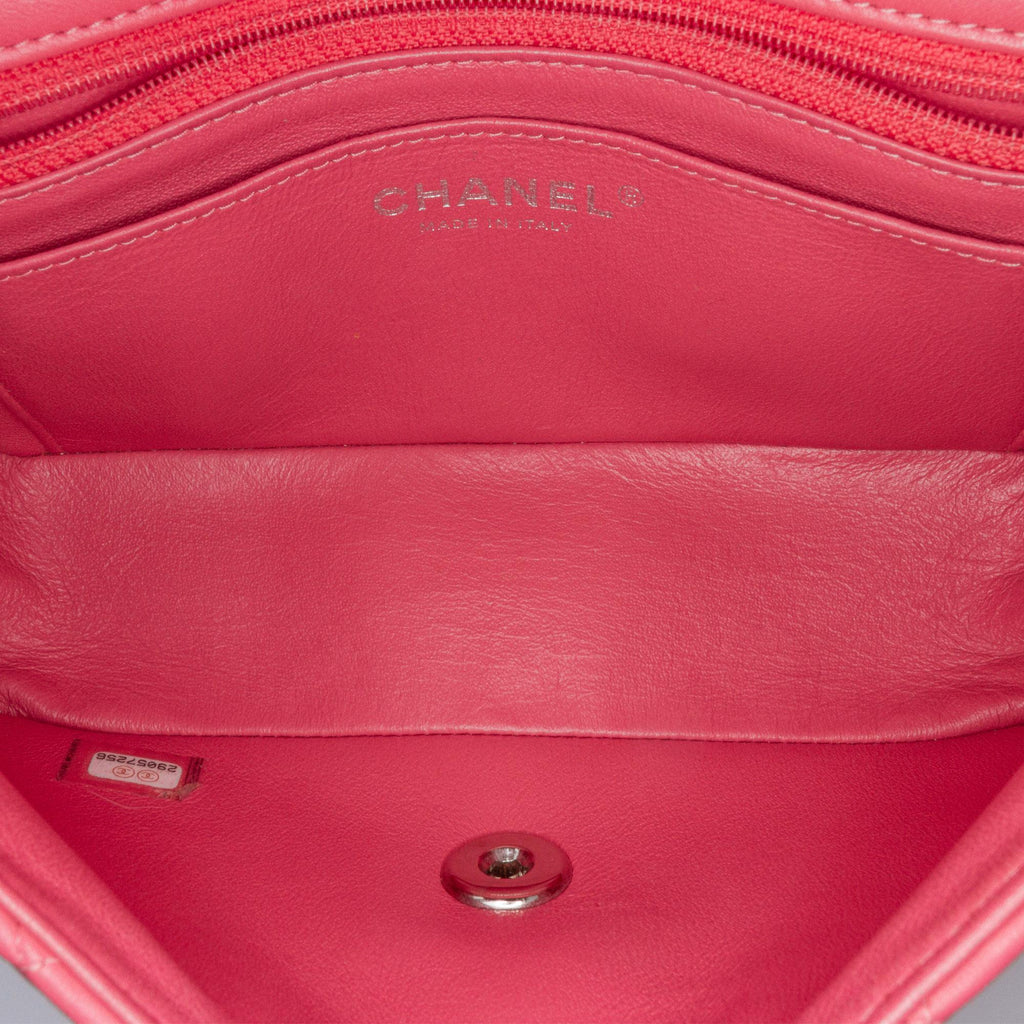Chanel Mini Rectangular Classic Lambskin Single Flap