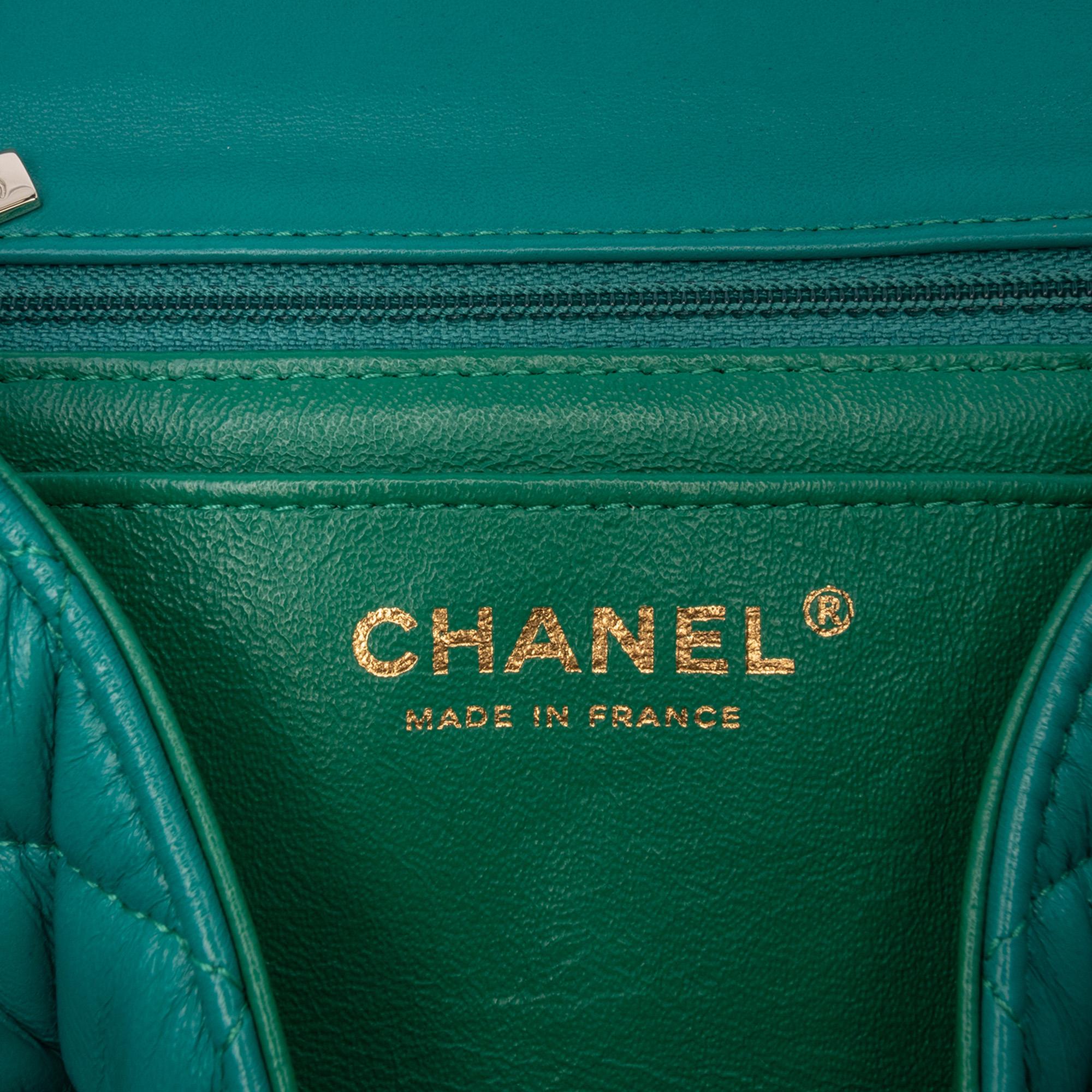 Chanel Mini Rectangular Classic Lambskin Single Flap