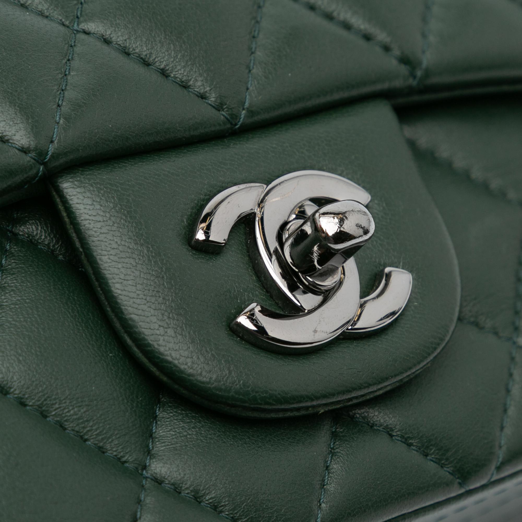Chanel Mini Rectangular Classic Lambskin Single Flap