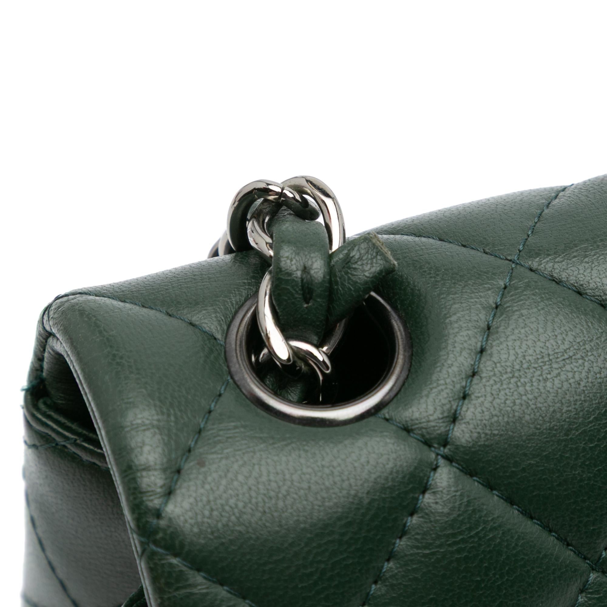 Chanel Mini Rectangular Classic Lambskin Single Flap