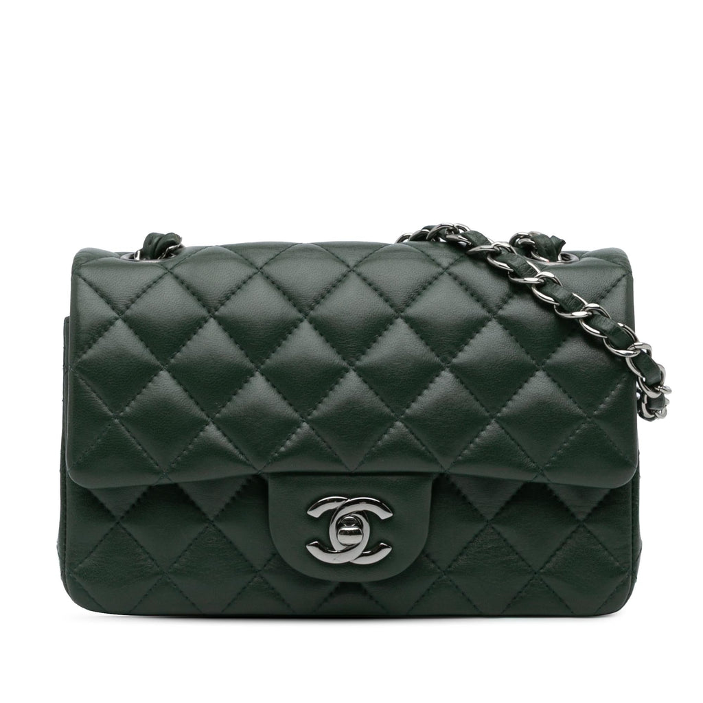 Chanel Mini Rectangular Classic Lambskin Single Flap