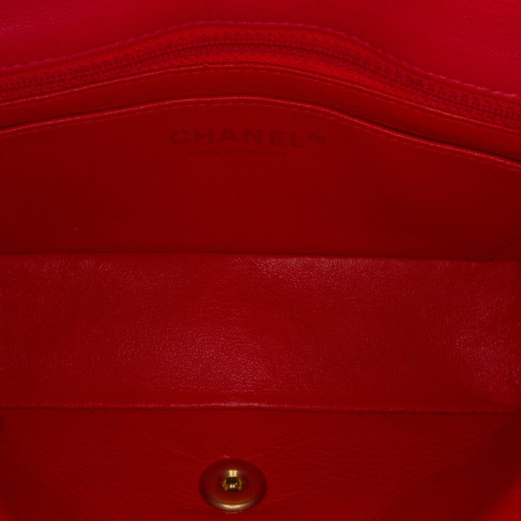 Chanel Mini Rectangular Classic Lambskin Single Flap
