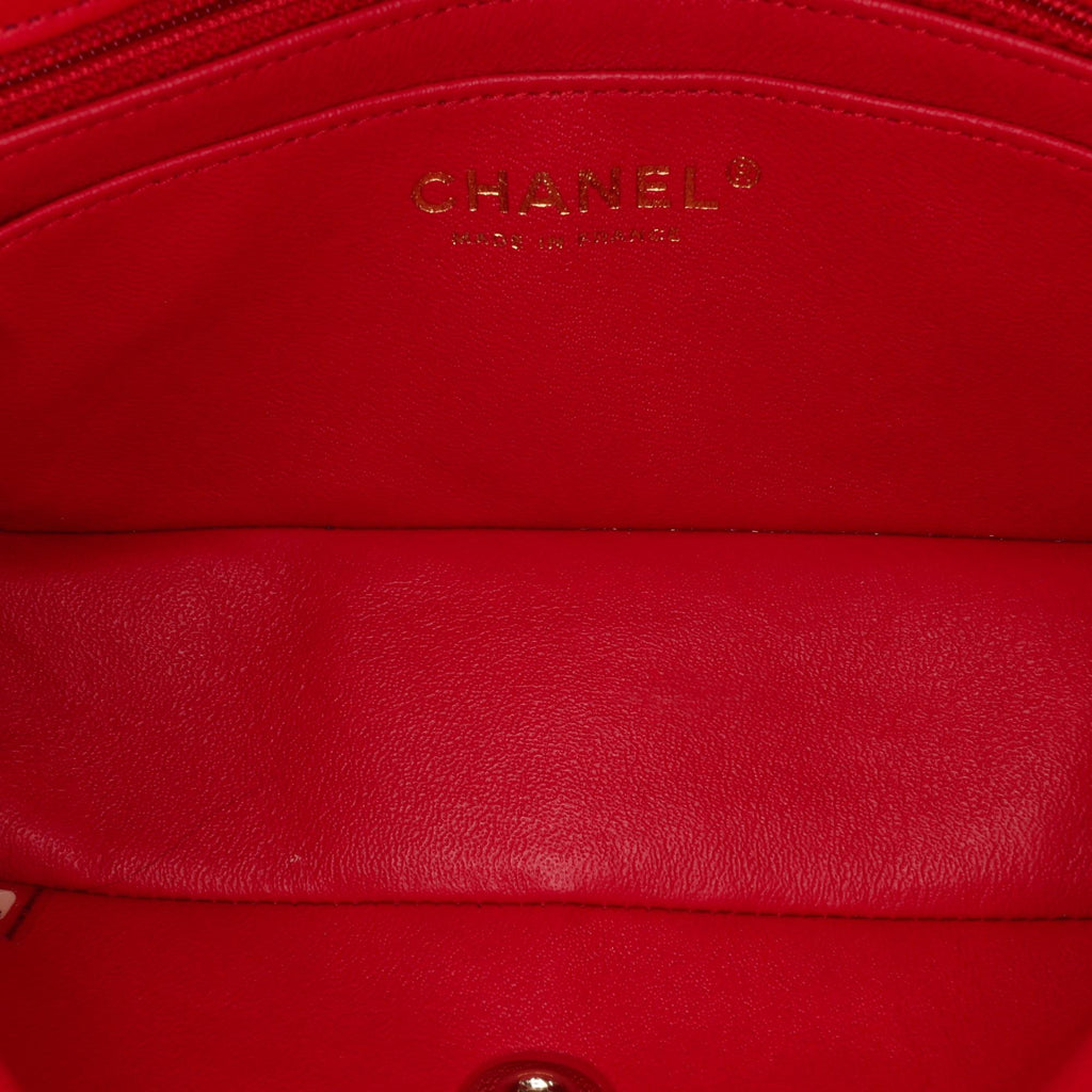 Chanel Mini Rectangular Classic Lambskin Single Flap