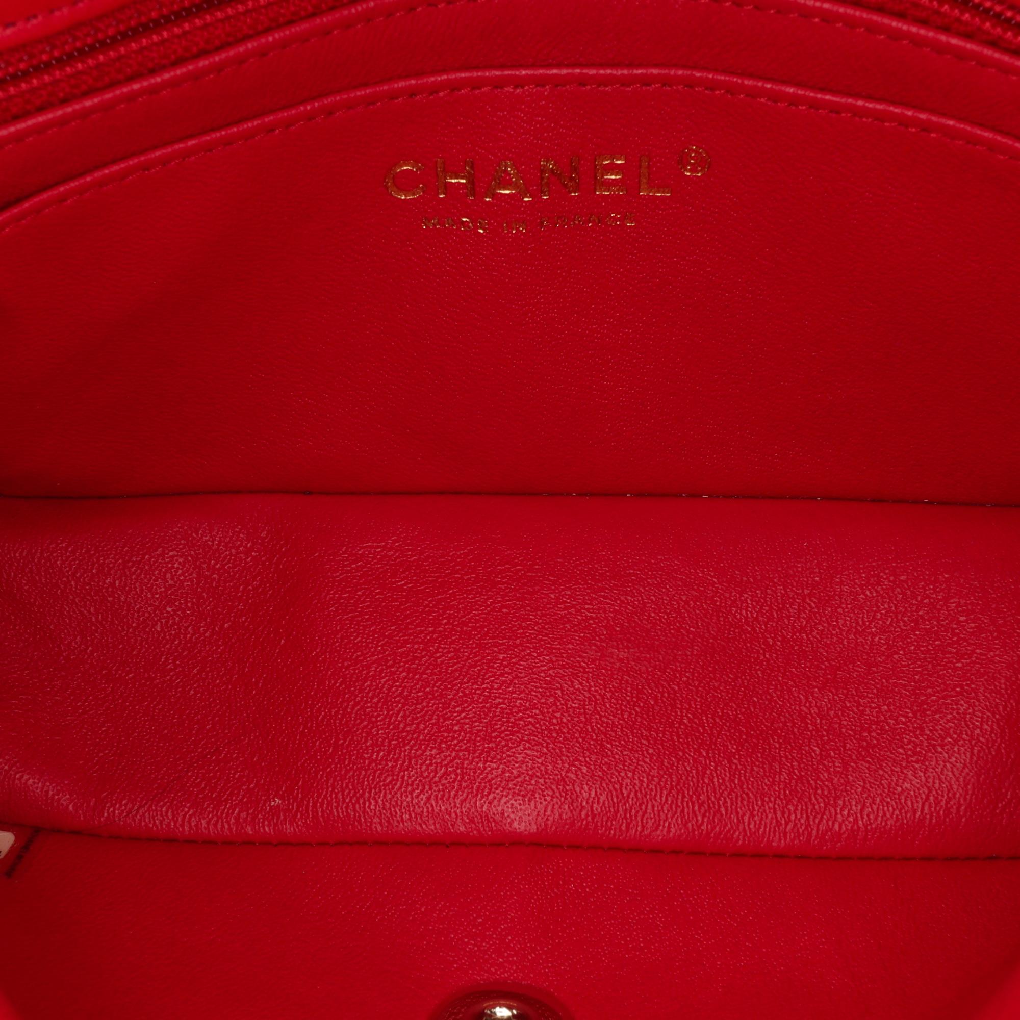 Chanel Mini Rectangular Classic Lambskin Single Flap