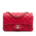 Chanel Mini Rectangular Classic Lambskin Single Flap