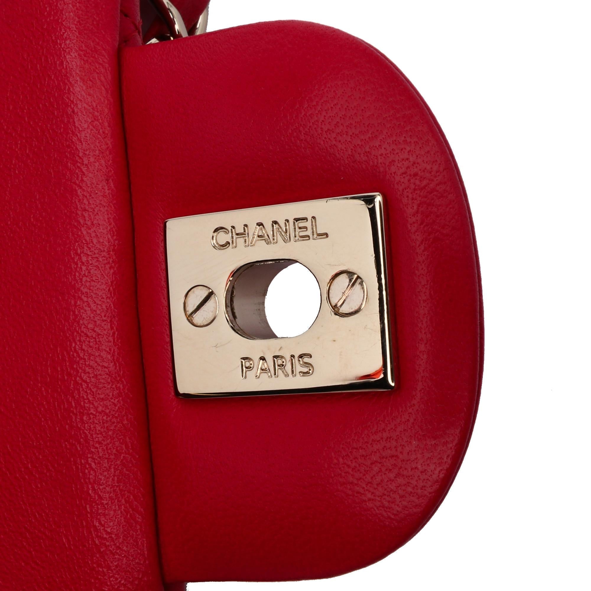 Chanel Mini Rectangular Classic Lambskin Single Flap