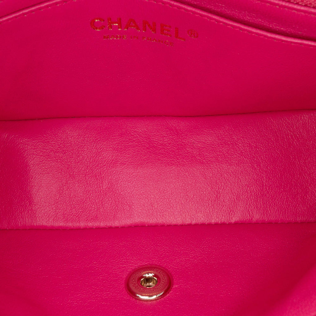 Chanel Mini Rectangular Classic Lambskin Single Flap