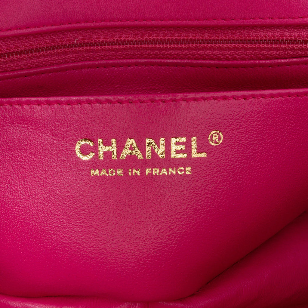 Chanel Mini Rectangular Classic Lambskin Single Flap