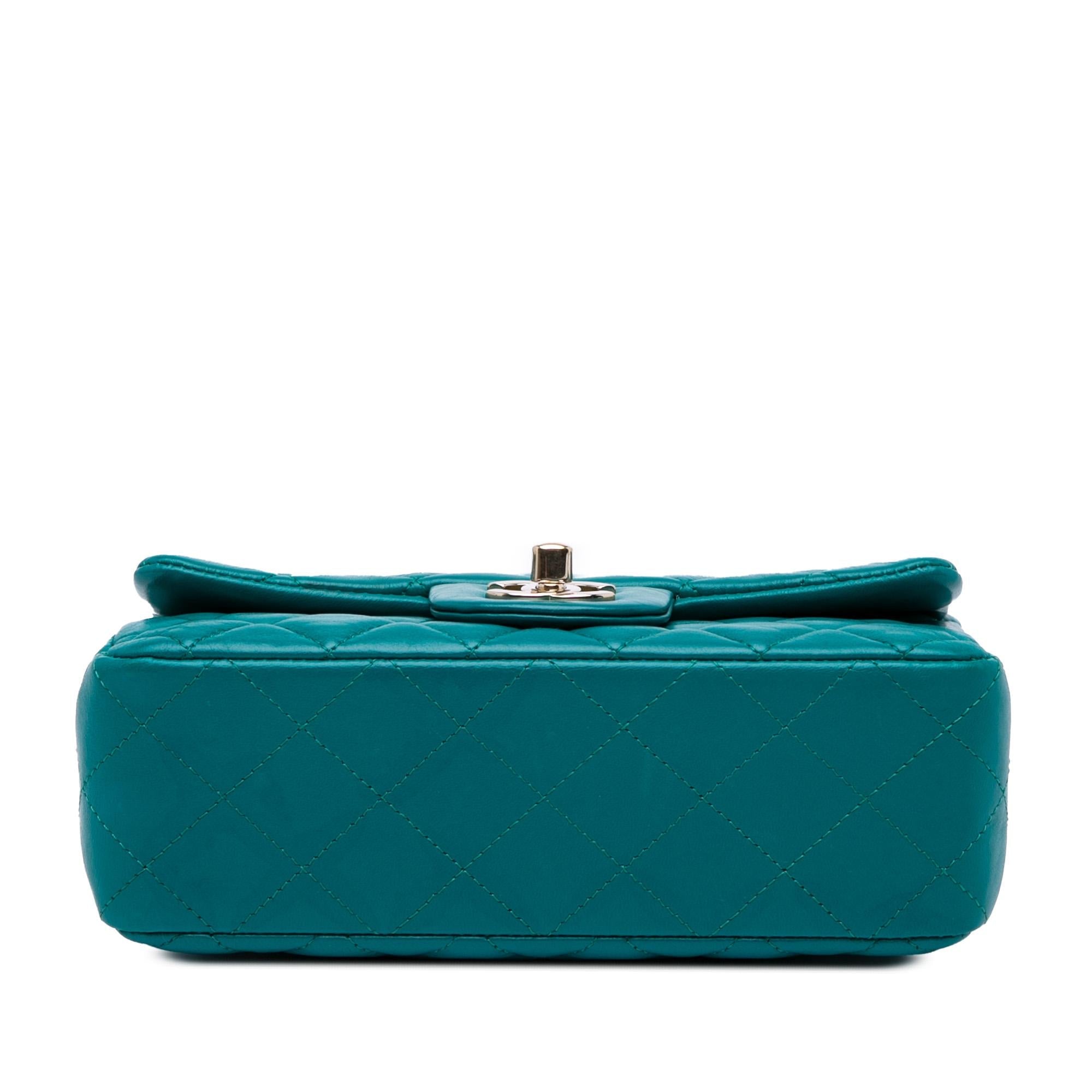 Chanel Mini Rectangular Classic Lambskin Single Flap
