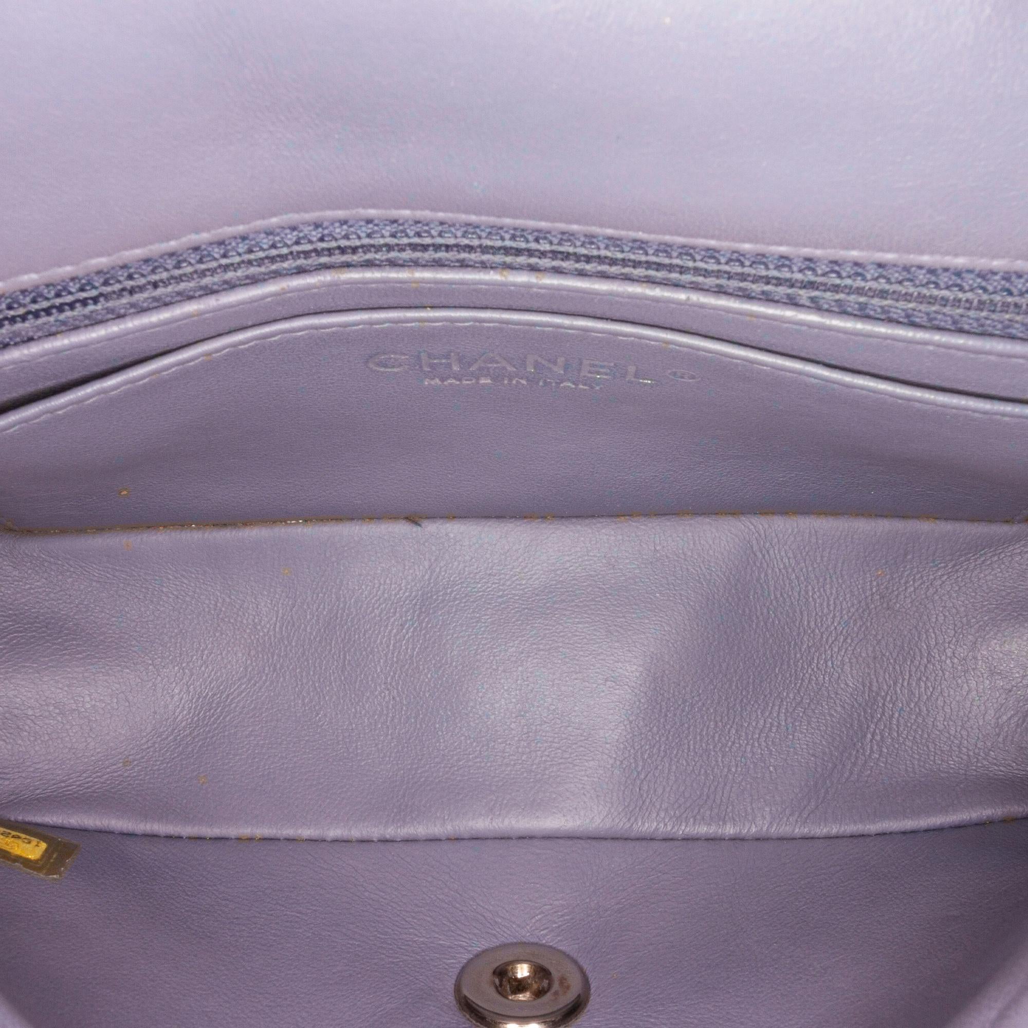 Chanel Mini Rectangular Classic Lambskin Single Flap