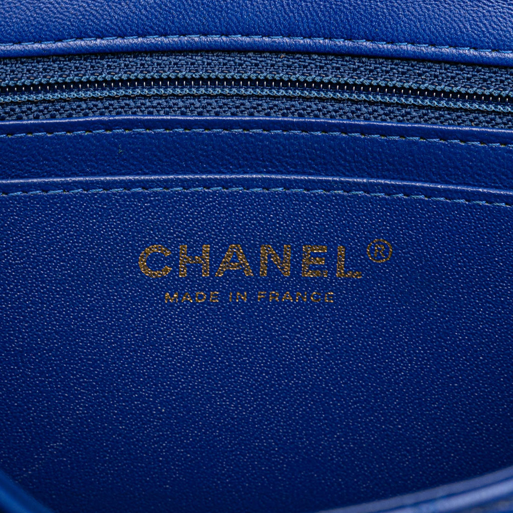 Chanel Mini Rectangular Classic Lambskin Single Flap