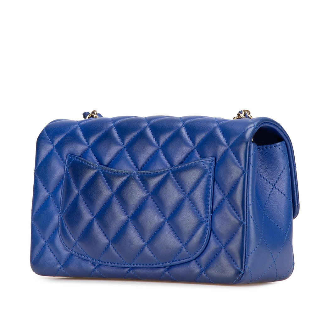 Chanel Mini Rectangular Classic Lambskin Single Flap