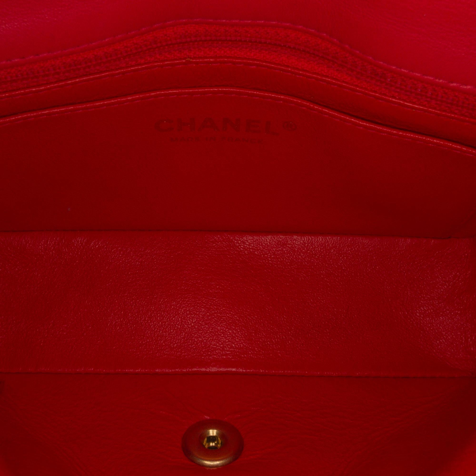 Chanel Mini Rectangular Classic Lambskin Single Flap