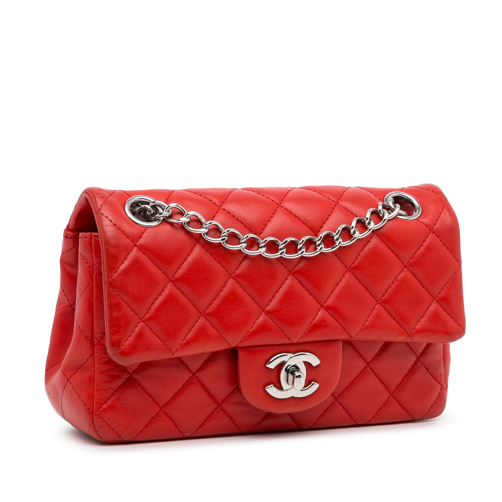 Chanel Mini Rectangular Classic Lambskin Single Flap