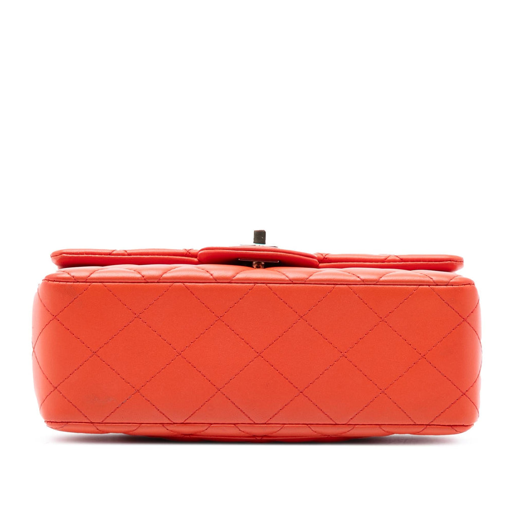 Chanel Mini Rectangular Classic Lambskin Single Flap