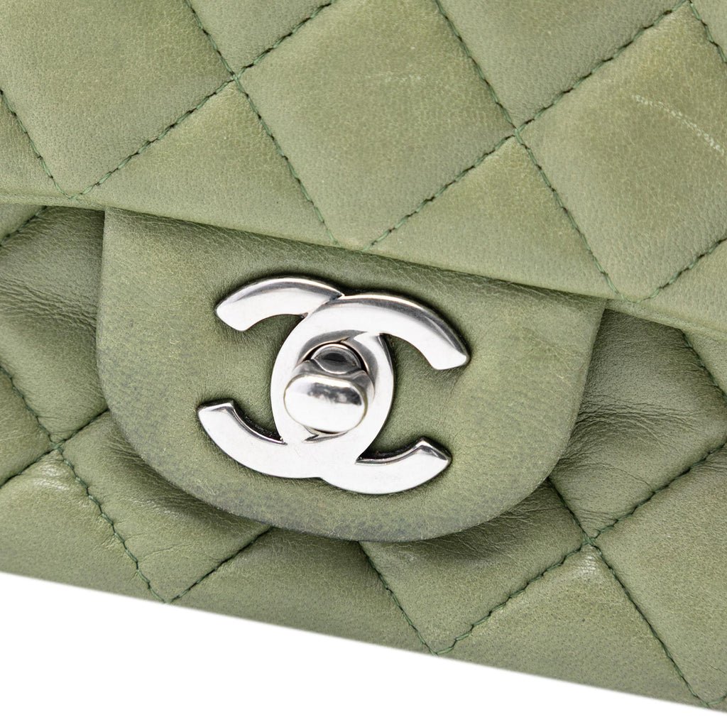 Chanel Mini Rectangular Classic Lambskin Single Flap