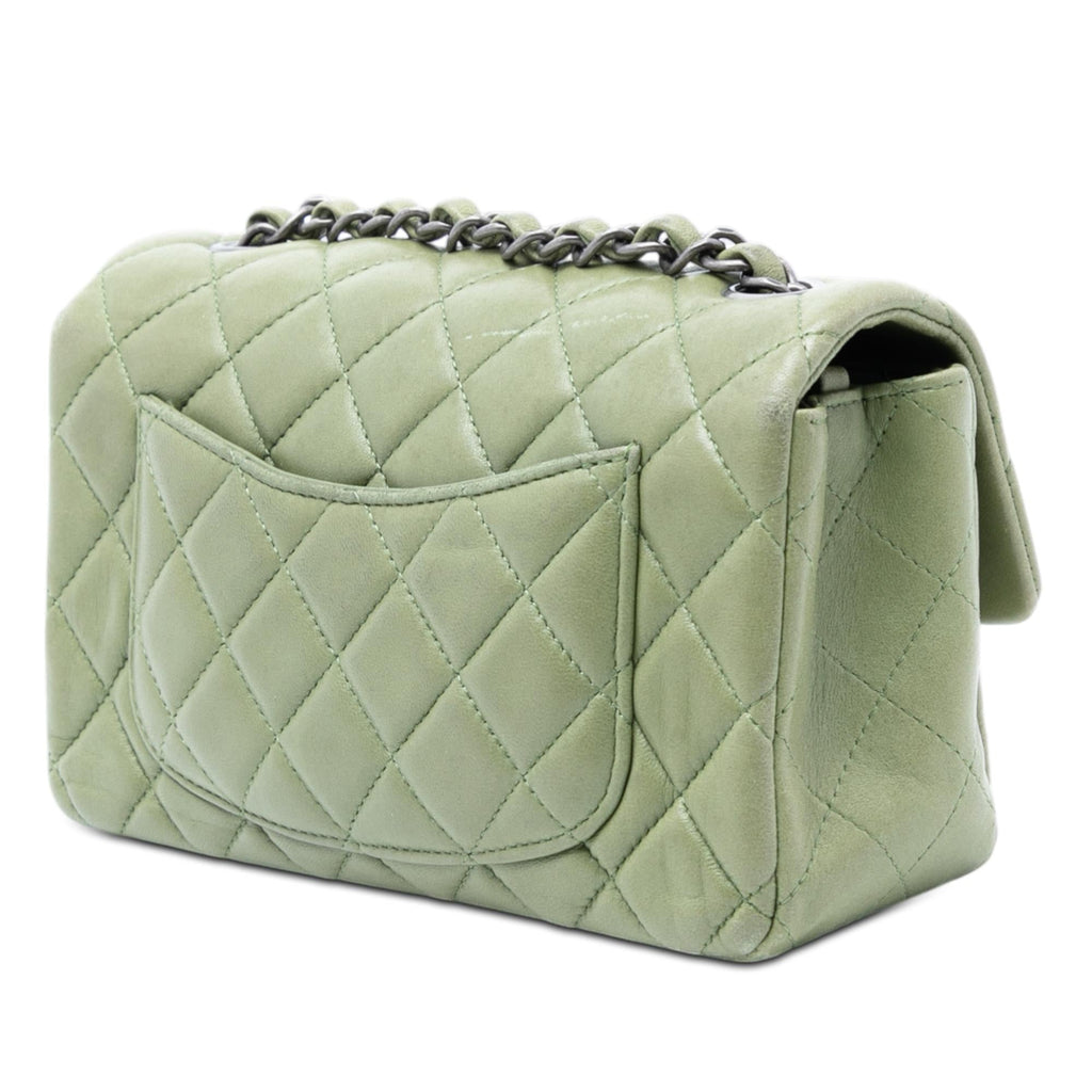 Chanel Mini Rectangular Classic Lambskin Single Flap
