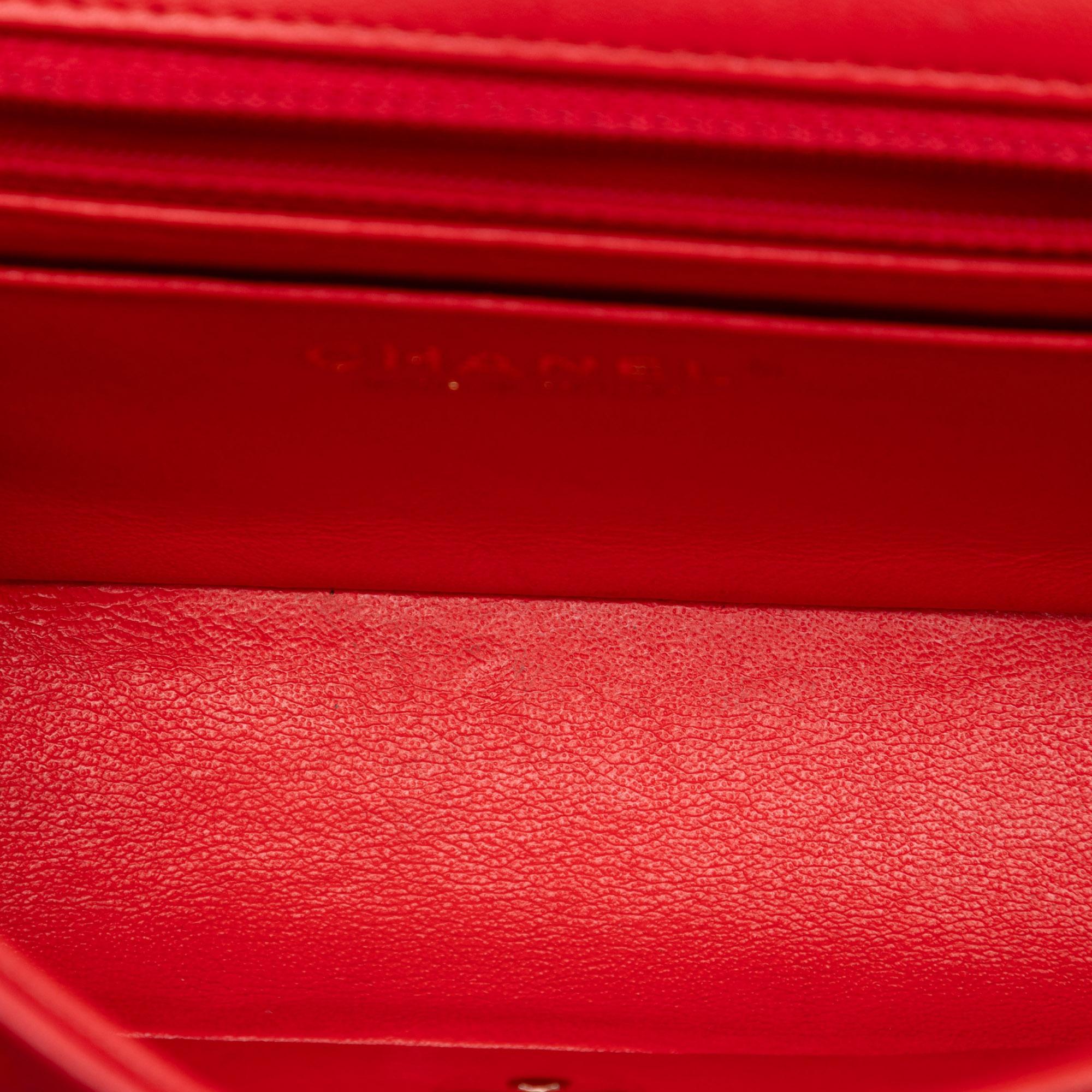 Chanel Mini Rectangular Classic Lambskin Single Flap