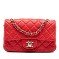 Chanel Mini Rectangular Classic Lambskin Single Flap