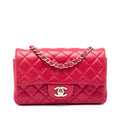 Chanel Mini Rectangular Classic Lambskin Single Flap