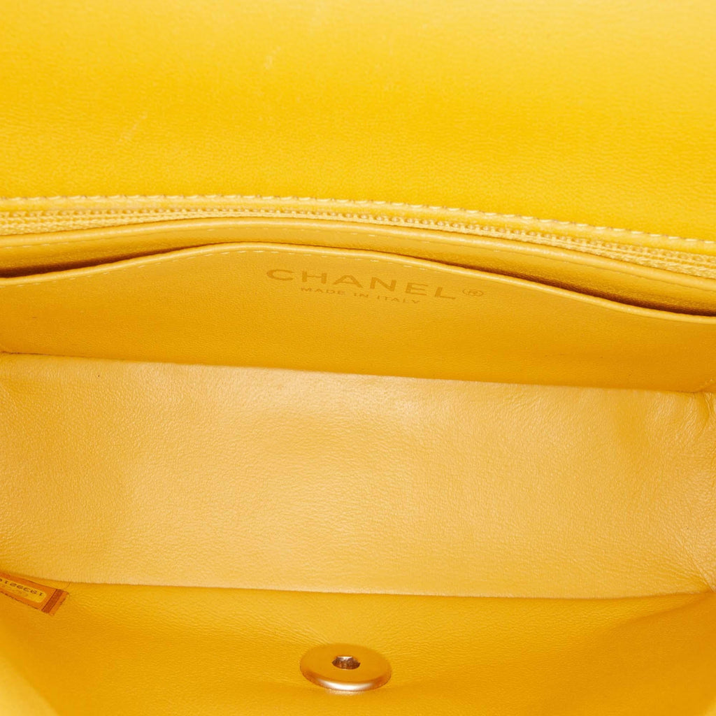 Chanel Mini Rectangular Classic Lambskin Single Flap