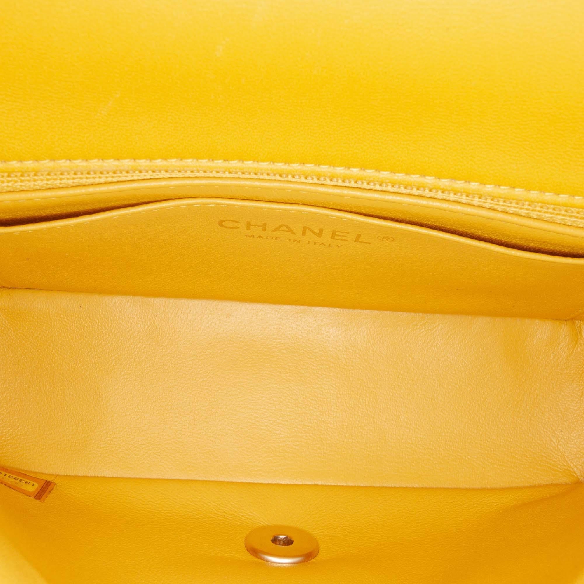 Chanel Mini Rectangular Classic Lambskin Single Flap