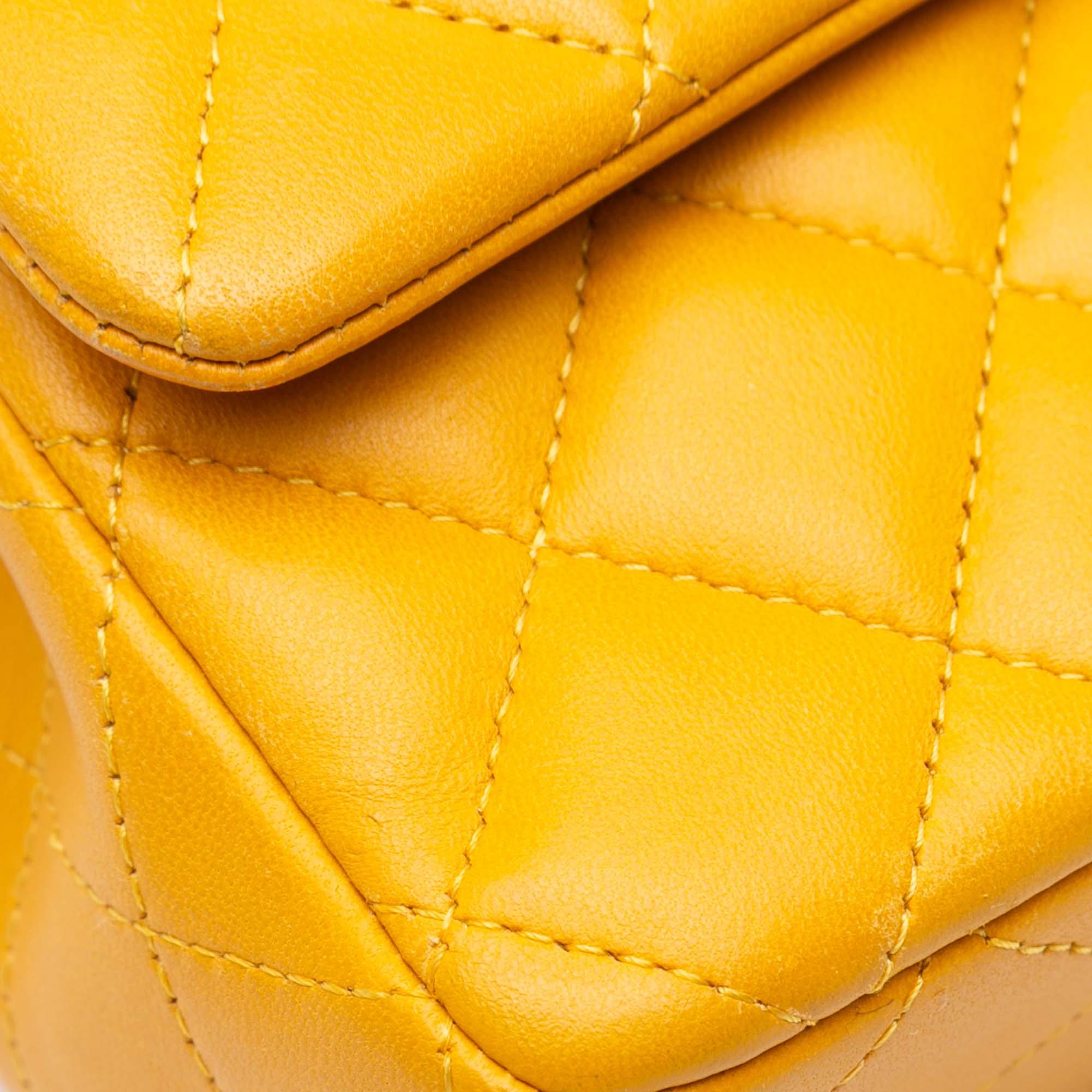 Chanel Mini Rectangular Classic Lambskin Single Flap