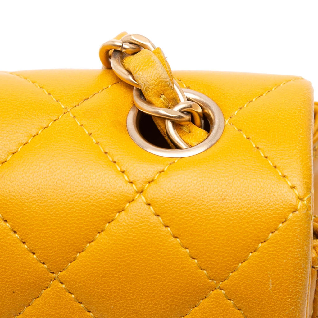 Chanel Mini Rectangular Classic Lambskin Single Flap