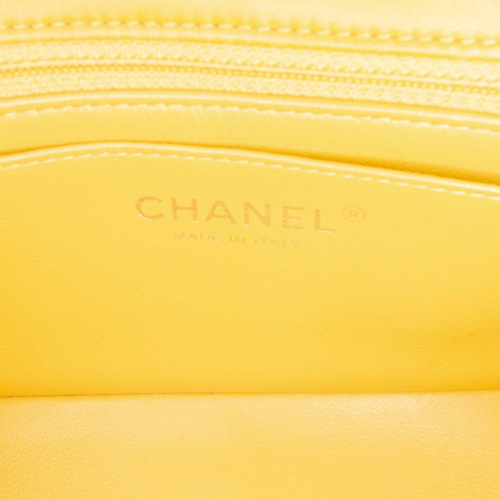 Chanel Mini Rectangular Classic Lambskin Single Flap