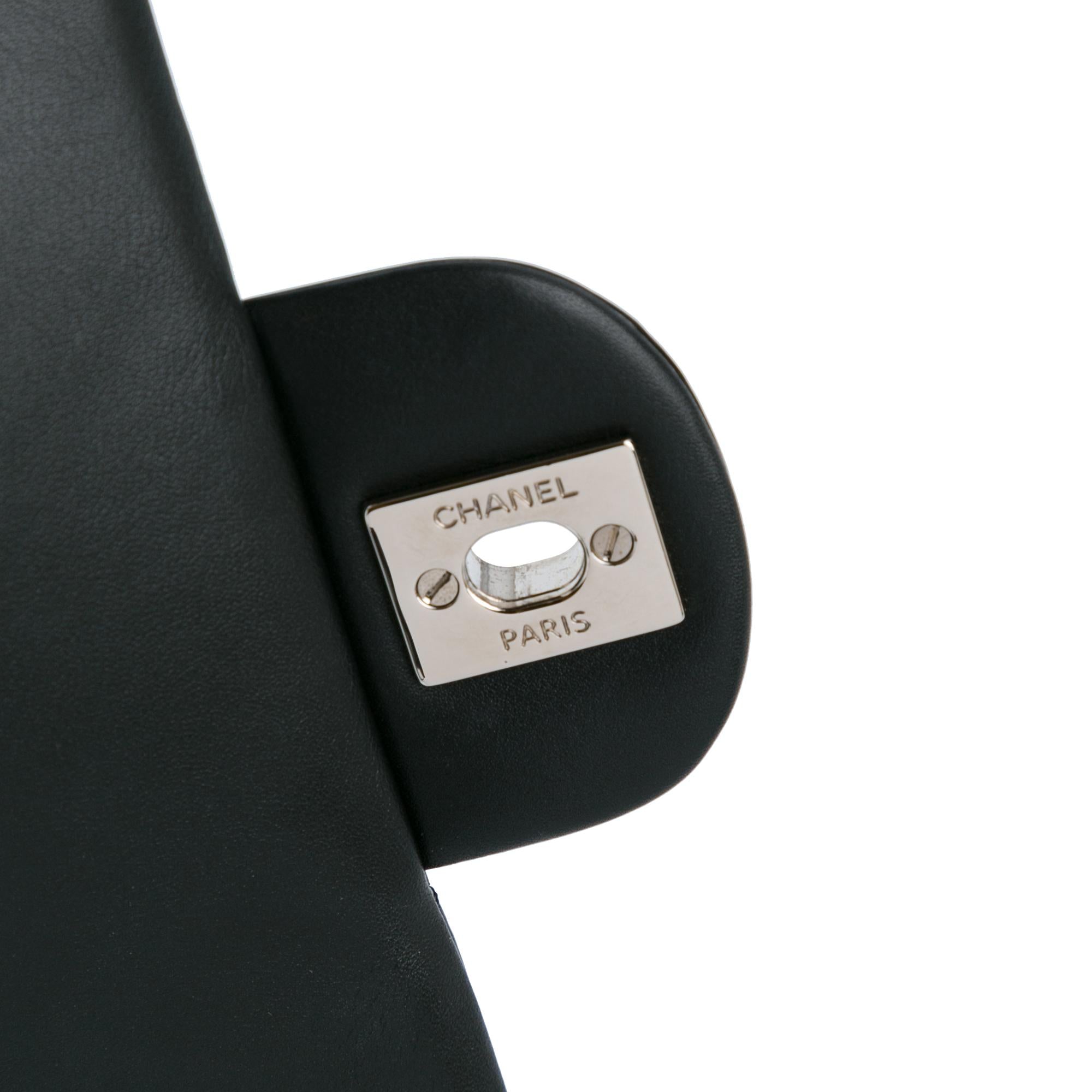 Chanel Mini Rectangular Classic Patent Single Flap (SHG-0ku6lp)