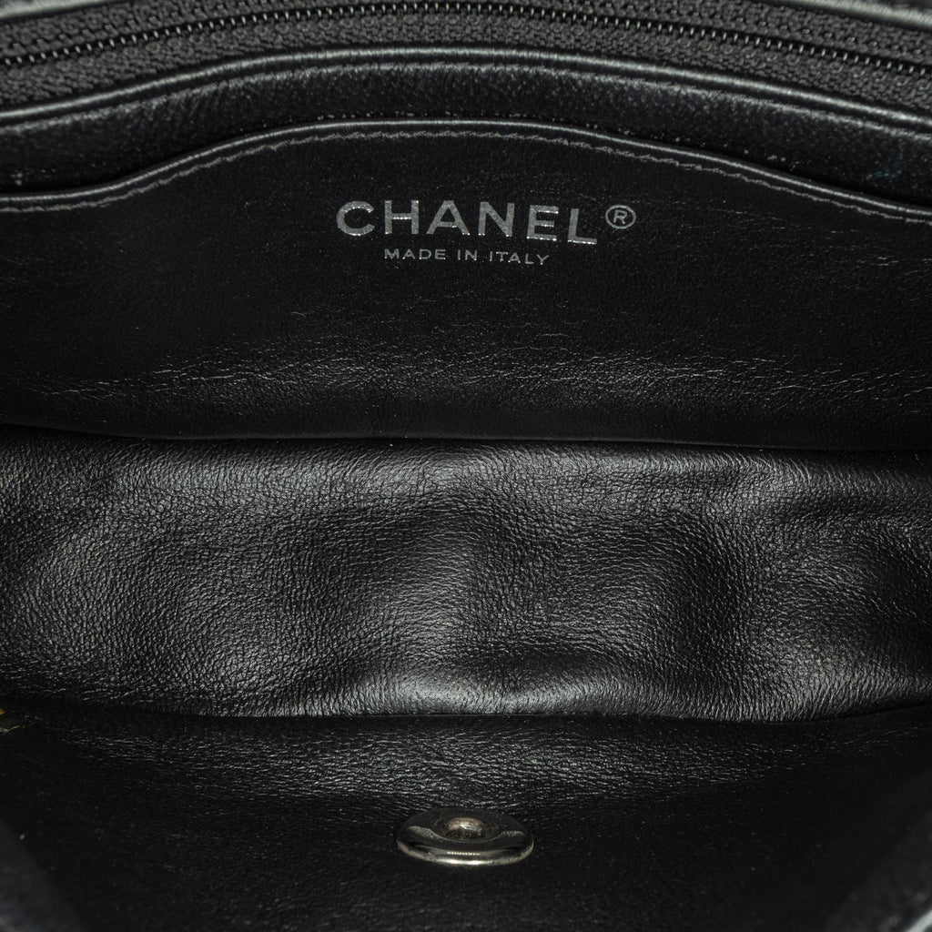 Chanel Mini Rectangular Classic Patent Single Flap (SHG-0ku6lp)